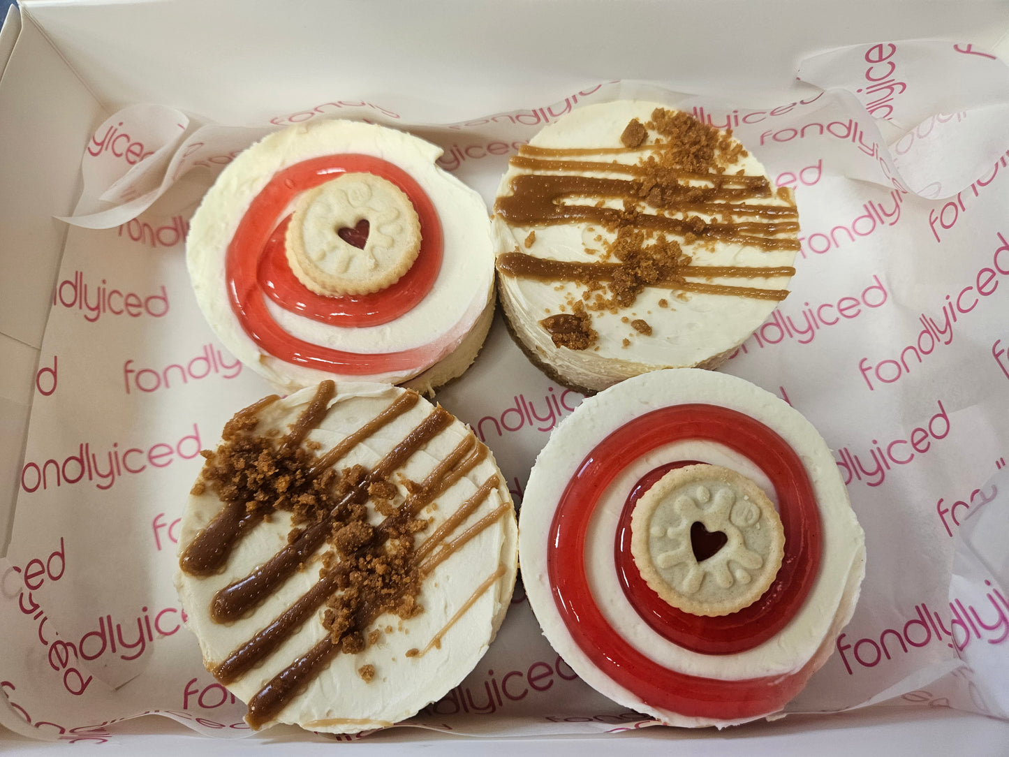 Box of 4 cheesecakes
