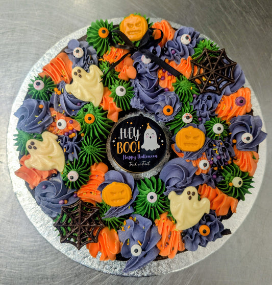 Chocolate Brownie Wreath